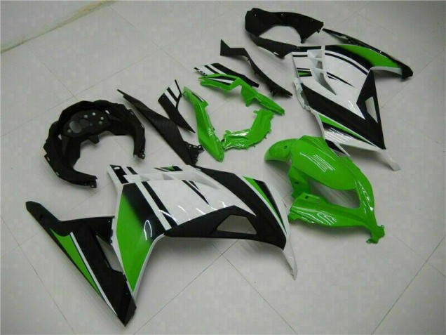 Vert Noir Argent Carénage Kawasaki EX300 2013-2016 Vert Noir Argent Carénage Kawasaki EX300 2013-2016