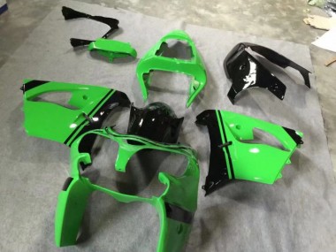 Vert Noir Brillant Carénage Kawasaki ZX9R 2002-2003