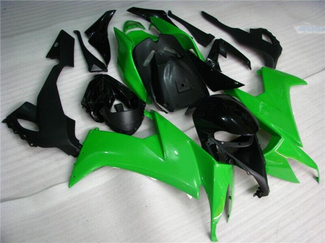 Vert Noir Carénage Kawasaki ZX10R 2008-2010 Vert Noir Carénage Kawasaki ZX10R 2008-2010