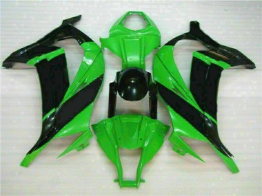 Vert Noir Carénage Kawasaki ZX10R 2011-2015