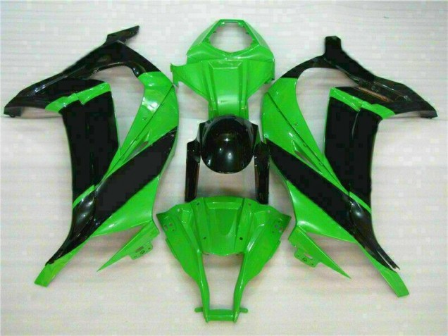 Vert Noir Carénage Kawasaki ZX10R 2011-2015 Vert Noir Carénage Kawasaki ZX10R 2011-2015