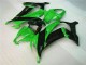 Vert Noir Carénage Kawasaki ZX10R 2011-2015 Vert Noir Carénage Kawasaki ZX10R 2011-2015