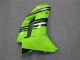 Vert Noir Carénage Kawasaki ZX6R 2007-2008 Vert Noir Carénage Kawasaki ZX6R 2007-2008