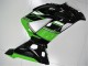 Vert Noir Carénage Kawasaki ZX6R 2013-2018 Vert Noir Carénage Kawasaki ZX6R 2013-2018