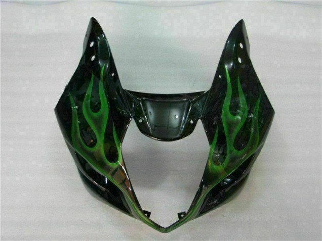Vert Noir Carénage Suzuki GSXR 1000 K3 2003-2004 Vert Noir Carénage Suzuki GSXR 1000 K3 2003-2004