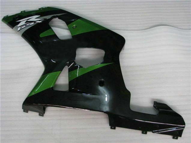 Vert Noir Carénage Suzuki GSXR 600 / 750 K1 K2 K3 2001-2003 Vert Noir Carénage Suzuki GSXR 600 / 750 K1 K2 K3 2001-2003