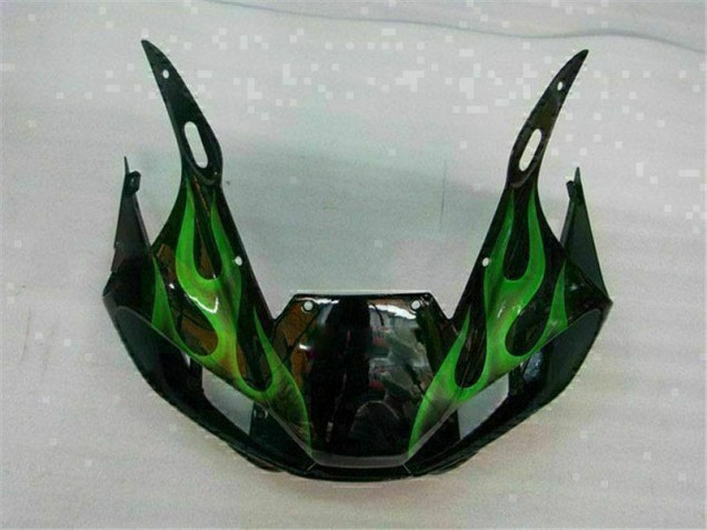 Vert Noir Carénage Yamaha R6 1998-2002 Vert Noir Carénage Yamaha R6 1998-2002