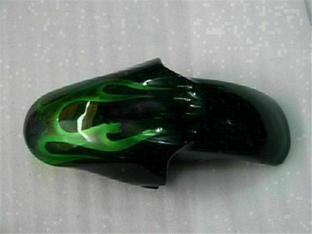 Vert Noir Carénage Yamaha R6 1998-2002 Vert Noir Carénage Yamaha R6 1998-2002