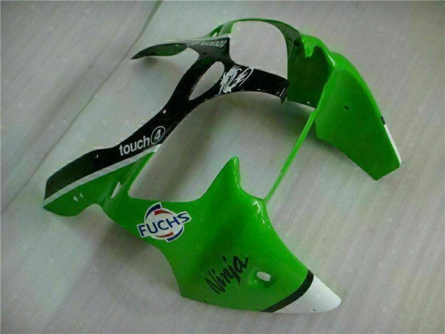 Vert Noir Carénages & Carrosserie Kawasaki ZX6R 2000-2002 Vert Noir Carénages & Carrosserie Kawasaki ZX6R 2000-2002