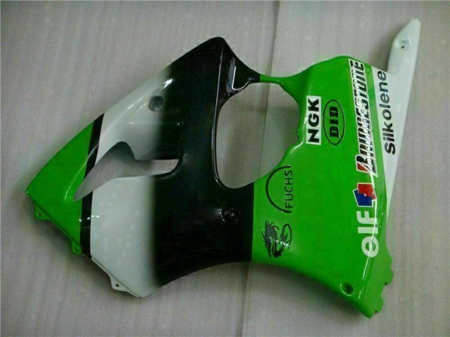 Vert Noir Carénages & Carrosserie Kawasaki ZX6R 2000-2002 Vert Noir Carénages & Carrosserie Kawasaki ZX6R 2000-2002