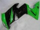 Vert Noir Carénages Kawasaki EX650 2006-2008 Vert Noir Carénages Kawasaki EX650 2006-2008