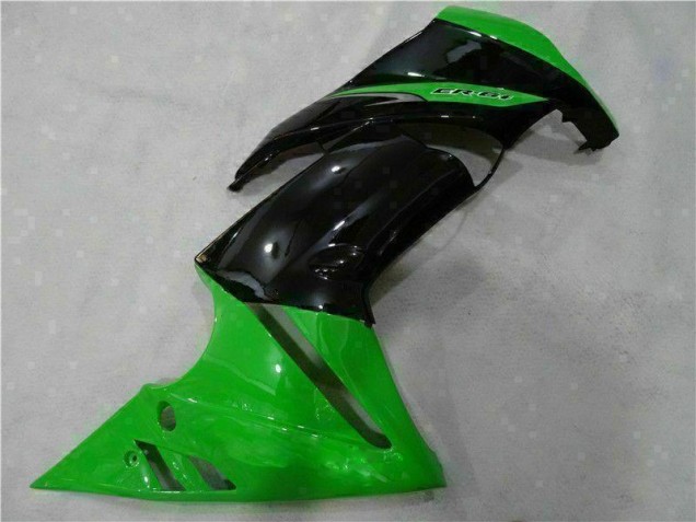 Vert Noir Carénages Kawasaki EX650 2006-2008 Vert Noir Carénages Kawasaki EX650 2006-2008