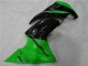 Vert Noir Carénages Kawasaki EX650 2006-2008 Vert Noir Carénages Kawasaki EX650 2006-2008