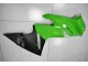 Vert Noir Carénages Kawasaki EX650 2009-2011 Vert Noir Carénages Kawasaki EX650 2009-2011