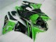 Vert Noir Carénages Kawasaki ZX6R 2009-2012 Vert Noir Carénages Kawasaki ZX6R 2009-2012
