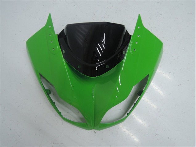 Vert Noir Carrosserie Kawasaki ZX6R 2009-2012 Vert Noir Carrosserie Kawasaki ZX6R 2009-2012