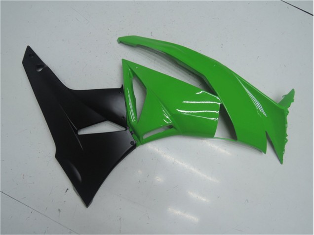 Vert Noir Carrosserie Kawasaki ZX6R 2009-2012 Vert Noir Carrosserie Kawasaki ZX6R 2009-2012