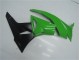 Vert Noir Carrosserie Kawasaki ZX6R 2009-2012 Vert Noir Carrosserie Kawasaki ZX6R 2009-2012