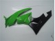 Vert Noir Carrosserie Kawasaki ZX6R 2009-2012 Vert Noir Carrosserie Kawasaki ZX6R 2009-2012