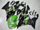 Vert Noir Carrosserie Kawasaki ZX6R 2013-2018 Vert Noir Carrosserie Kawasaki ZX6R 2013-2018