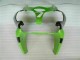 Vert Noir Kit Carénages Complet Kawasaki ZX6R 2000-2002 Vert Noir Kit Carénages Complet Kawasaki ZX6R 2000-2002