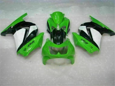 Vert Noir Ninja Kit Carénages Complet Kawasaki EX250 2008-2012