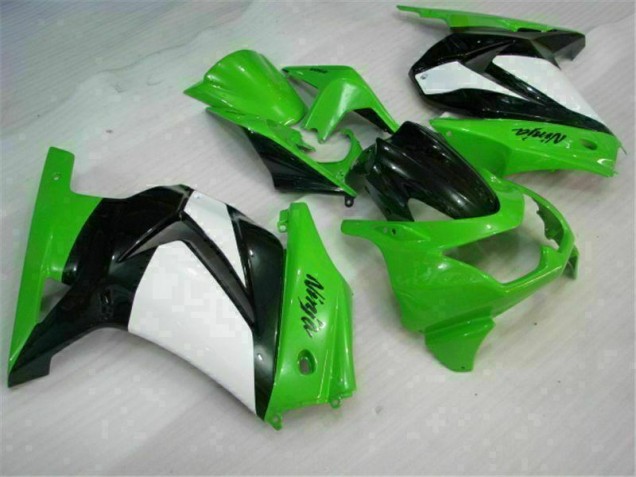 Vert Noir Ninja Kit Carénages Complet Kawasaki EX250 2008-2012 Vert Noir Ninja Kit Carénages Complet Kawasaki EX250 2008-2012