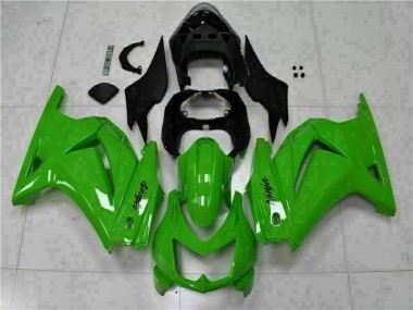 Vert Noir Ninja Kit Carénages & Plastique Kawasaki EX250 2008-2012