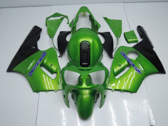 Vert et Noir Carénage Kawasaki ZX12R 2000-2001 Vert et Noir Carénage Kawasaki ZX12R 2000-2001