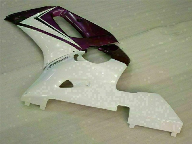 Violet Blanc Carénage Yamaha R6 1998-2002 Violet Blanc Carénage Yamaha R6 1998-2002