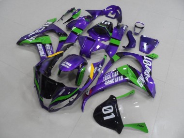 Violet Eva Carénage Kawasaki ZX10R 2011-2015